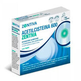 Zentiva Acetilcisteína, 600 mg, 10 comprimidos efervescentes, Zentiva
