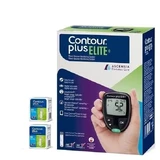  2 x Medidor de glucosa en sangre Contour Plus, 50 unidades + Medidor de glucosa Contour Plus Elite, 1 unidad