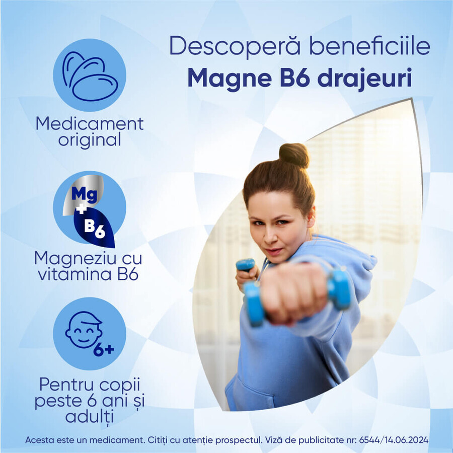 Magne B6, 100 comprimidos, Sanofi