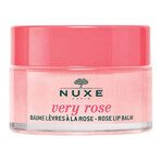 Bálsamo labial hidratante Very Rose con aceite de rosa, 15 g, Nuxe