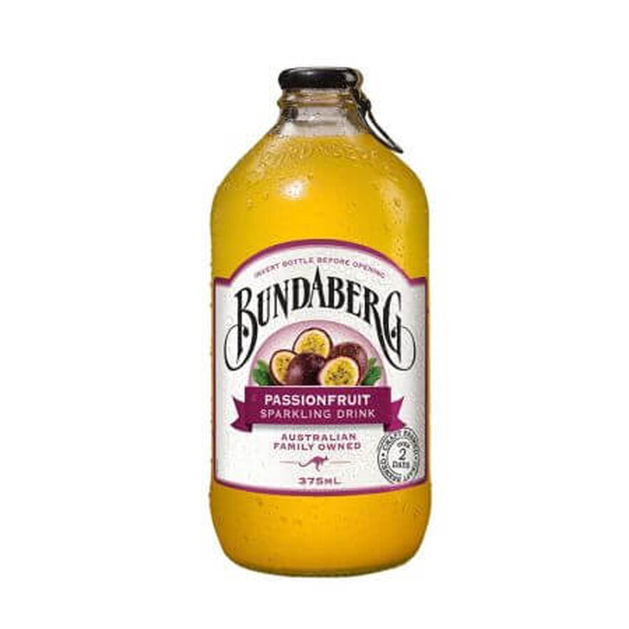 Bebida de zumo de fruta de la pasión carabogazo, 375 ml, Bundaberg