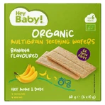 Hey Baby Organic Teething Biscuits with Banana, +6 months, 21 g