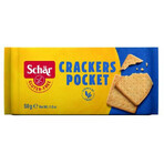 Galletas sin gluten Crakers Poket, 50 g, Dr. Schar