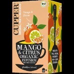 Tè biologico al mango e agli agrumi, 36 g, coppetta