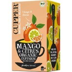 Biologische Mango- en Citrusthee, 36 g, Cupper