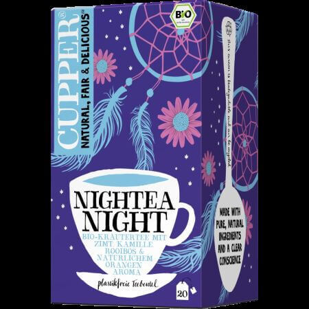 Té ecológico Nighty Night, 40 g, taza