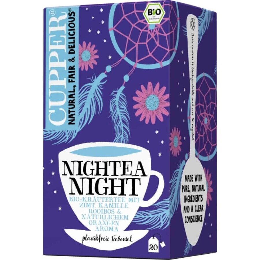 Té ecológico Nighty Night, 40 g, taza