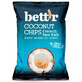 Chips de coco bio con sal marina francesa, 70 g, Bettr