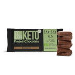 Chocolate ecológico con caramelo salado Keto, 40 g, Cacao