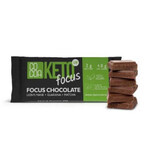 Chocolat biologique au guarana et matcha Focus, Keto, 40 g, Cacao