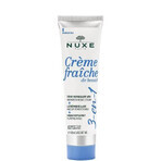 Crema hidratante 3 en 1 para todo tipo de pieles Creme Fraiche de Beaute, 48H, 100 ml, Nuxe