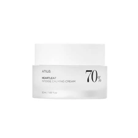 Heartleaf Crème apaisante intensive 70%, 50 ml, Anua