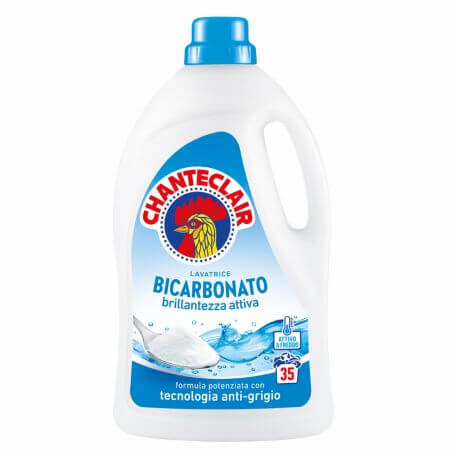 Detergente liquido per bucato con bicarbonato, 1575 ml, Chante Clair