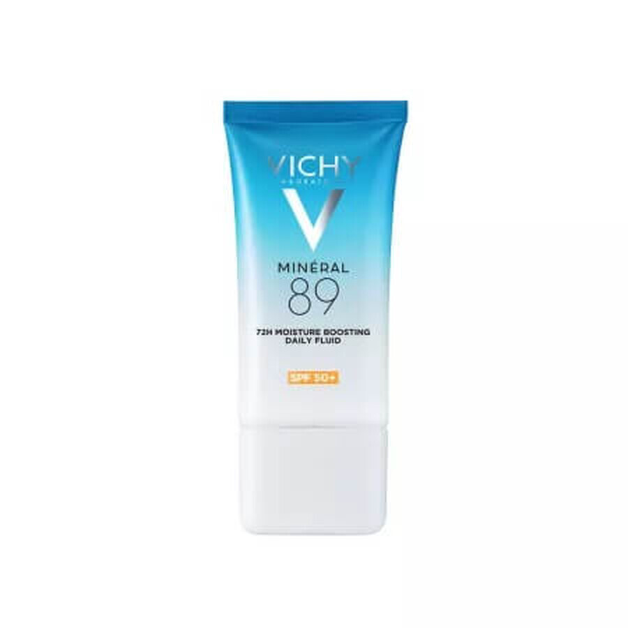 Fluido idratante 72h con acido ialuronico e SPF50 Mineral 89, 50ml, Vichy