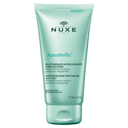 Gel purificante microexfoliante para pieles mixtas Aquabella, 150 ml, Nuxe