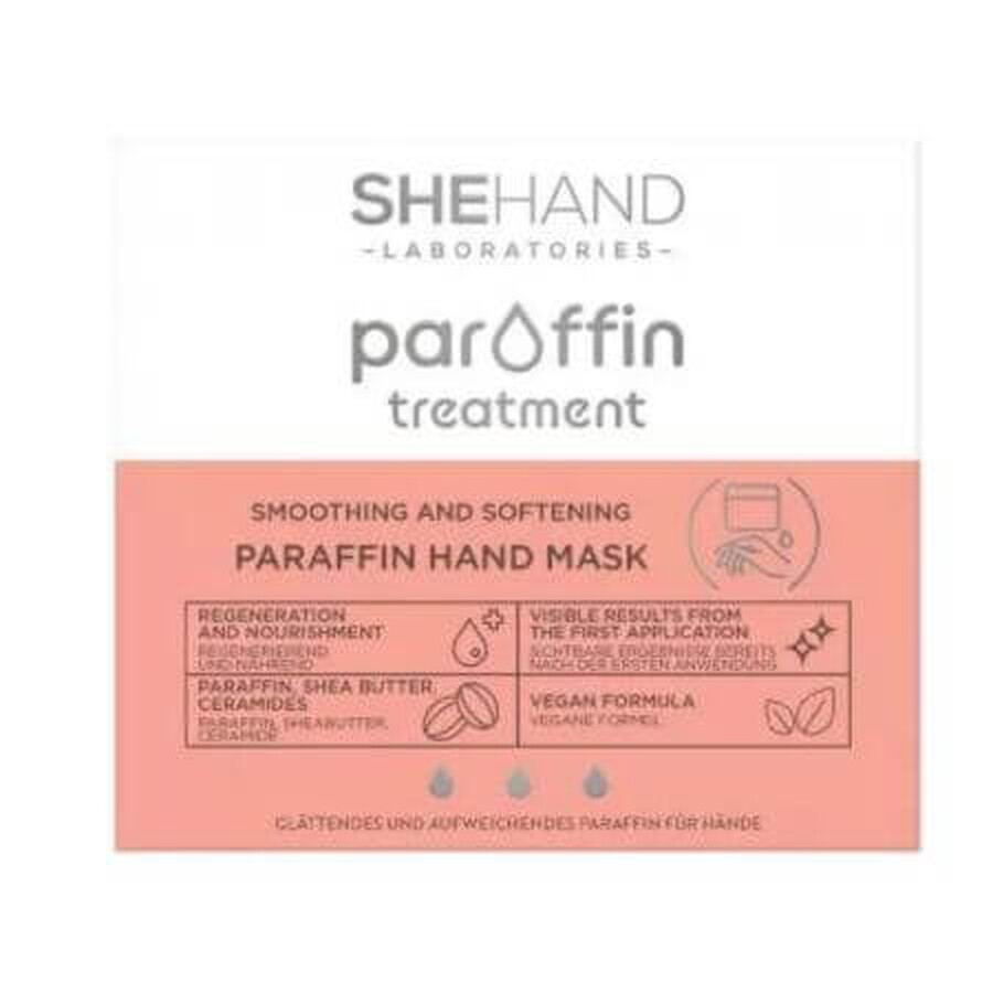 Masca pentru maini cu parafina SheHand, 80 g, SheCosmetic