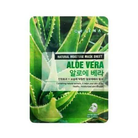 Mascarilla Hidratante Natural de Aloe Vera, 23 ml, Orjena