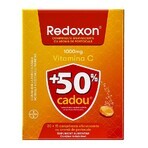 Redoxon sobre con vitamina C, 1000 mg, 30+15 comprimidos efervescentes, Naranja, Bayer