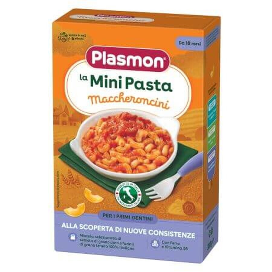 Macheroncini Babypasta, +10 maanden, 300 g, Plasmon