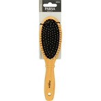 Brosse à cheveux en bois avec picots métalliques plastifiés Beauty, Parsa