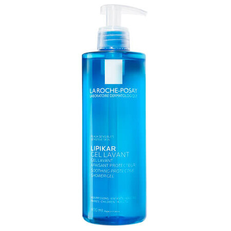 La Roche-Posay Lipikar Gel Limpiador Piel Sensible, 400 ml, 