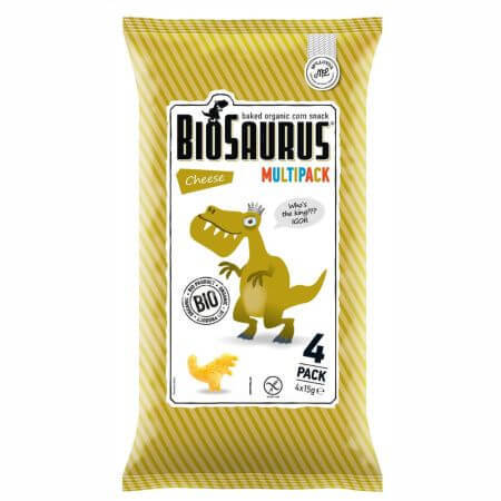 Glutenvrije soesjes met biologische maïs en kaas, 4x15g, Mc Lloyds