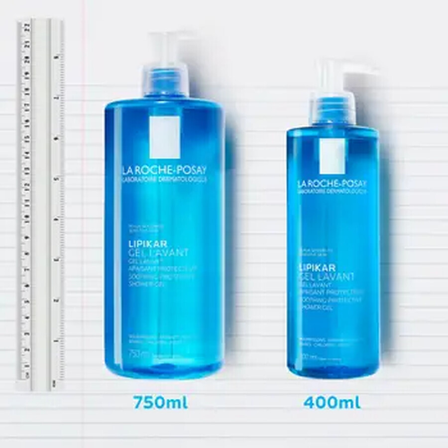 La Roche-Posay Lipikar Gel Limpiador Lifting Piel Sensible, 750 ml, 