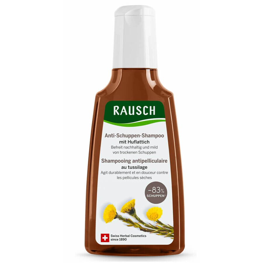 Sampon antimatreata cu podbal, 200 ml, Rausch