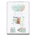 Scutece Bio Jumbo Midi, Nr. 3, 4-9 Kg, 72 bucati, Babyfit