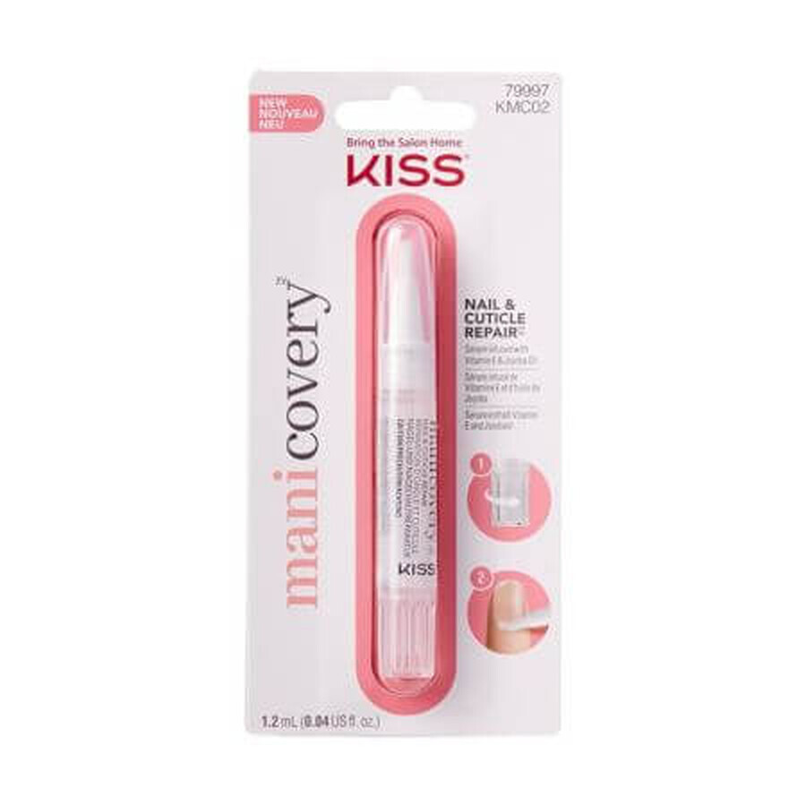 Ser pentru cuticule, 1.2 ml, Kiss