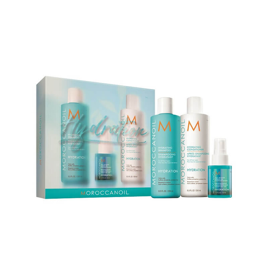 Hydration Spring Hair Moisturizing Set, Moroccanoil