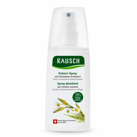 Spray desenredante con hierbas suizas, 100 ml, Rausch