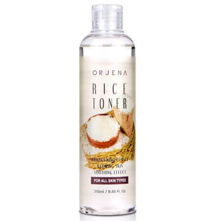 Tonico illuminante al riso, 250 ml, Orjena