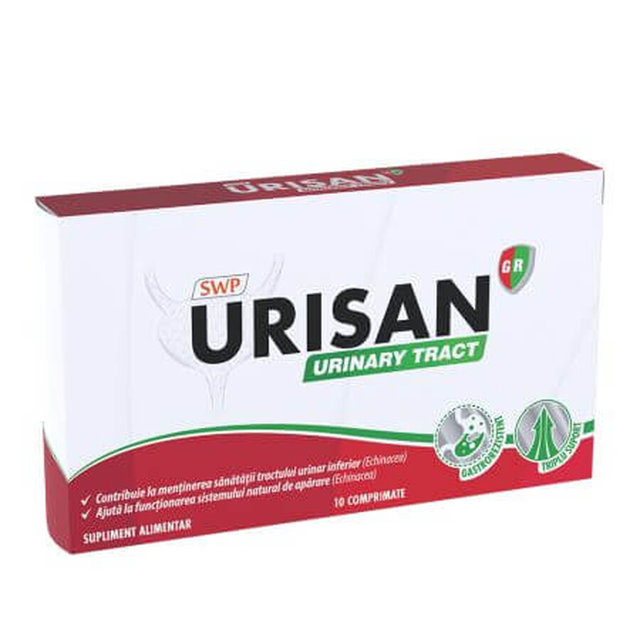 Urisan GR Tracto Urinario, 10 comprimidos, Sun Wave Pharma