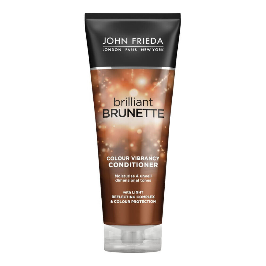 Acondicionador Brilliant Brunette Dark Hair, 250 ml, John Frieda