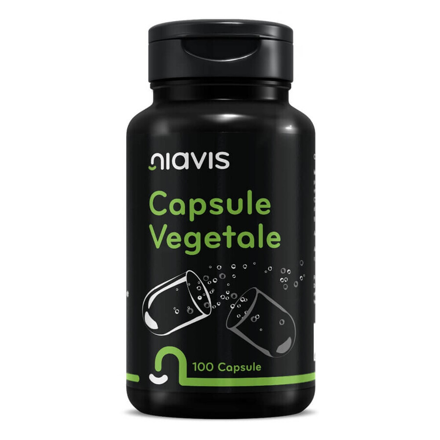 Capsule vegetali vuote, 100 pezzi, Niavis