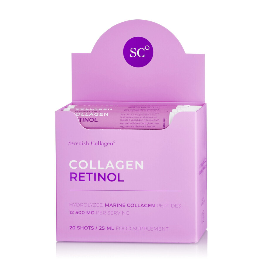 Colagen Retinol, 20 Fläschchen, Schwedisch Colagen