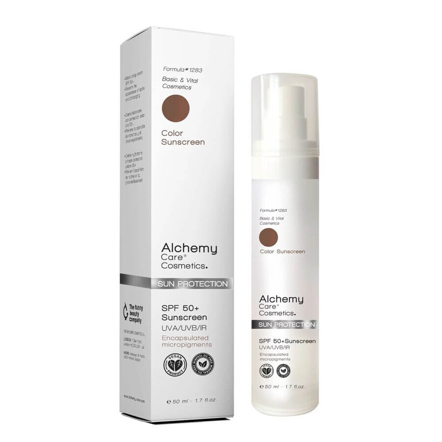 Crema facial con SPF50+, 50 ml, Alchemy