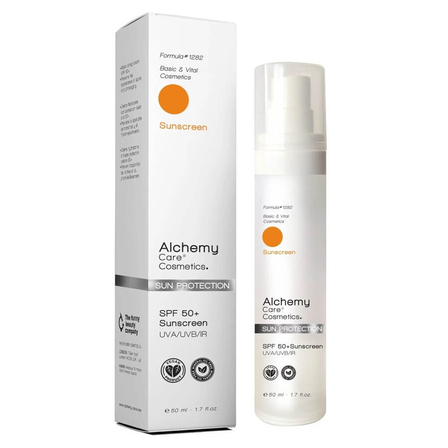 Gezichtscrème met SPF50+, 50 ml, Alchemy