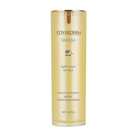 Crema de noche contra la cuperosis y la rosácea, 30 ml, Coverderm