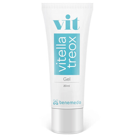 Vitella Treox Gel para erupciones cutáneas, 20 ml, Benemedo