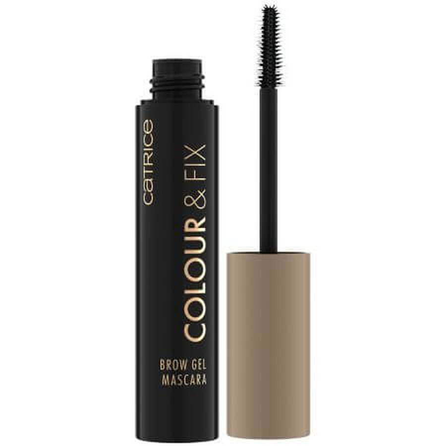 Mascara voor wenkbrauwen Brow Gel Mascara 020 Medium Brown Colour&amp;Fix, 5 ml, Catrice