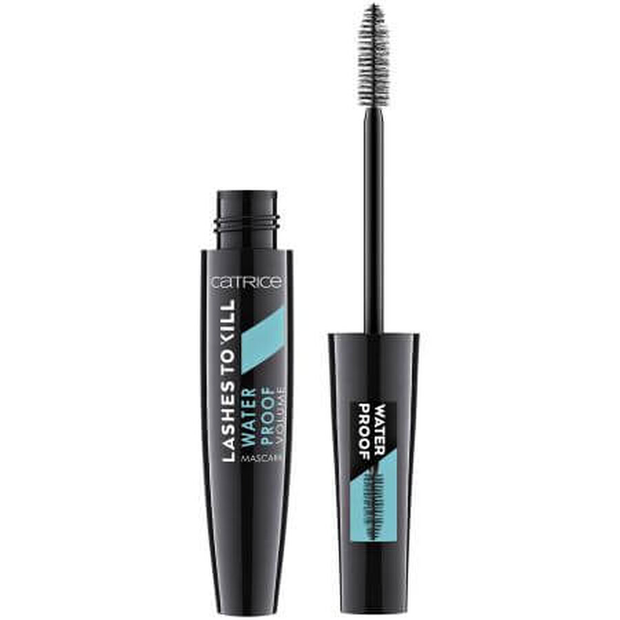 Volume 010 Lashes To Kill Máscara de pestañas resistente al agua Volume 010 Lashes To Kill, 10 ml, Catrice