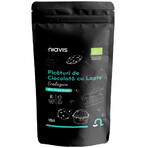 Biologische melkchocoladedruppels, 125 g, Niavis