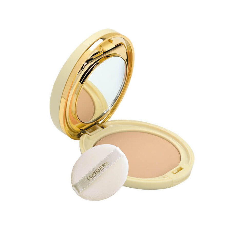 Polvo compacto antirojeces con SPF50 nº 5, 10 g, Coverderm