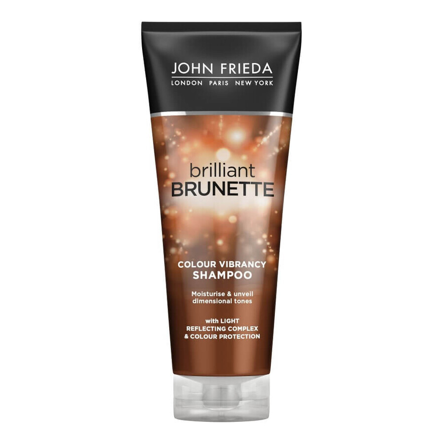 Champú para cabello oscuro Brilliant Brunette, 250 ml, John Frieda