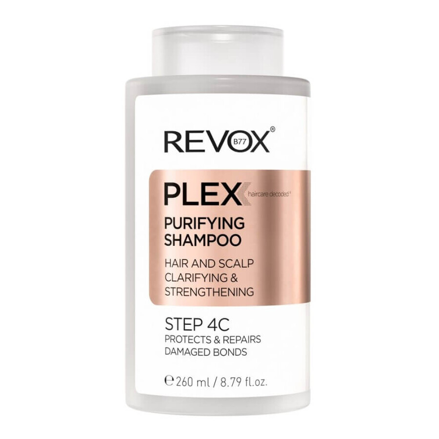 Step 4C Plex Shampoo purificante, 260 ml, Revox