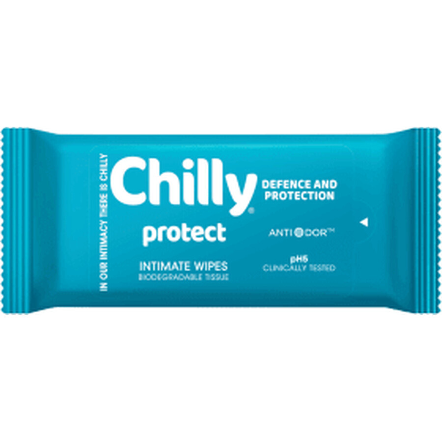 Servetele pentru igiena intima, Protect, 12 bucati, Chilly