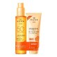 Set Aceite bronceador con protecci&#243;n solar SPF50 para rostro y cuerpo, 150 ml + Loci&#243;n para despu&#233;s de la exposici&#243;n solar, 100 ml, Sun, Nuxe, Nuxe