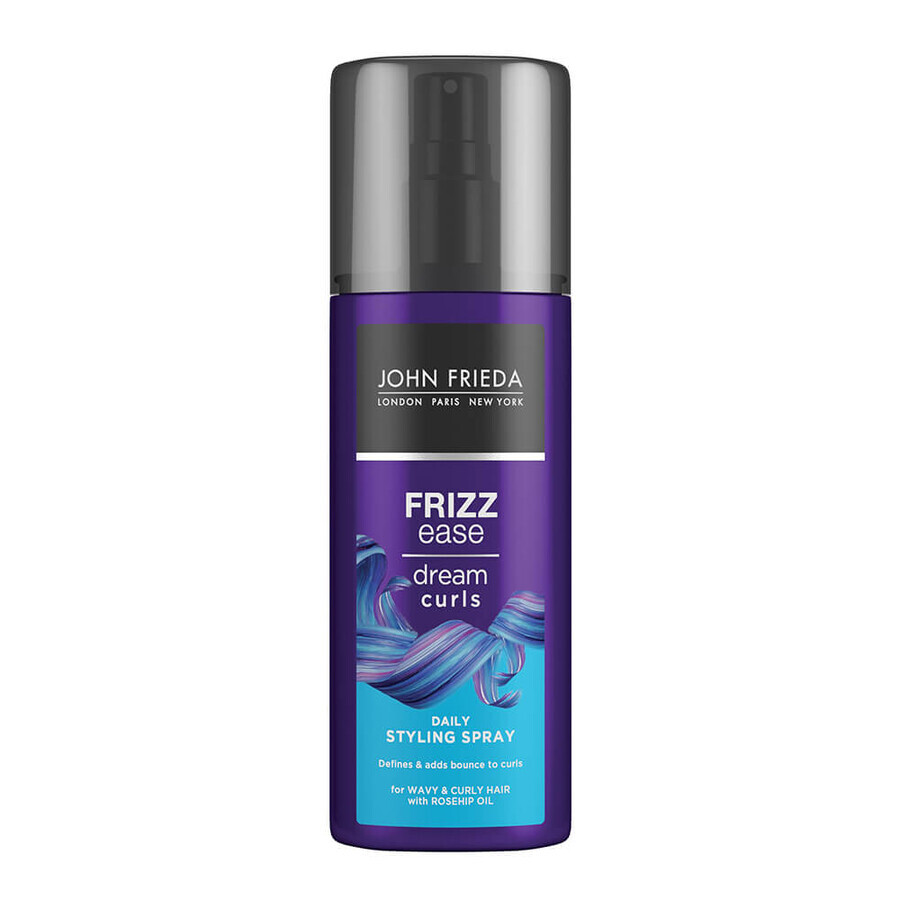 Frizz Ease Dream Curls Spray quotidiano per lo styling, 200 ml, John Frieda